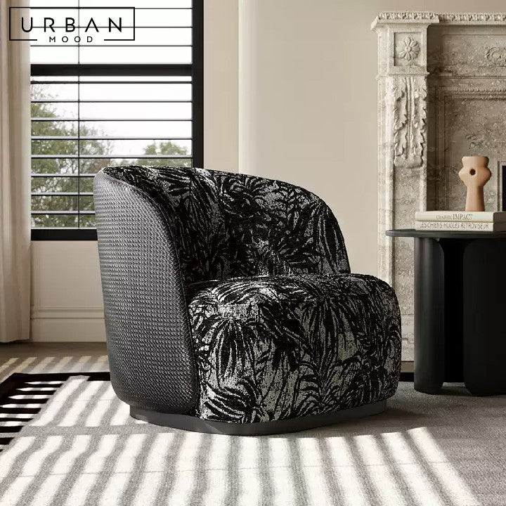LUCCI Modern Fabric Lounge Chair