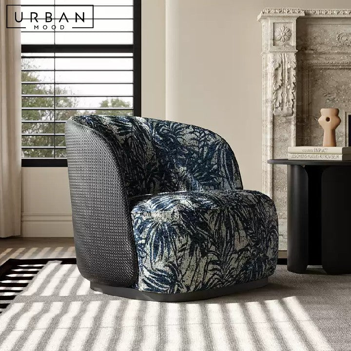LUCCI Modern Fabric Lounge Chair