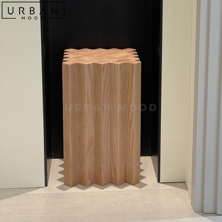 LUIGI Modern Solid Wood Side Table