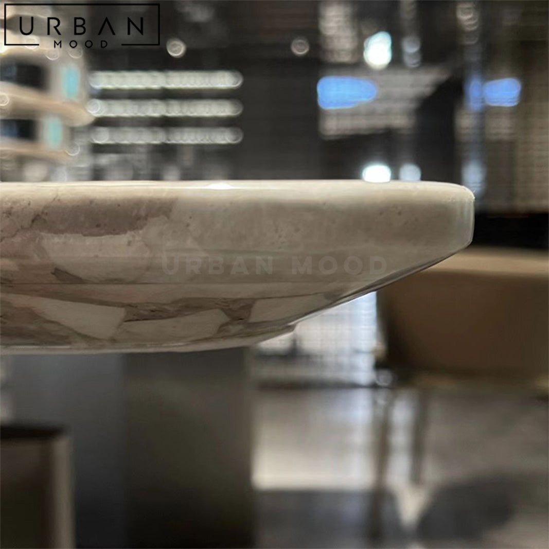 LUTTON Modern Marble Dining Table