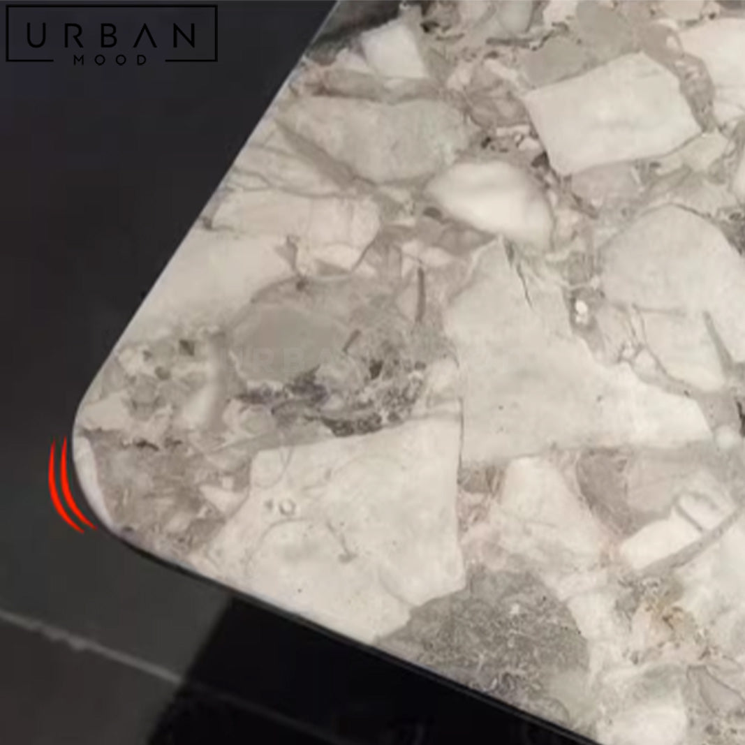 LUTTON Modern Marble Dining Table