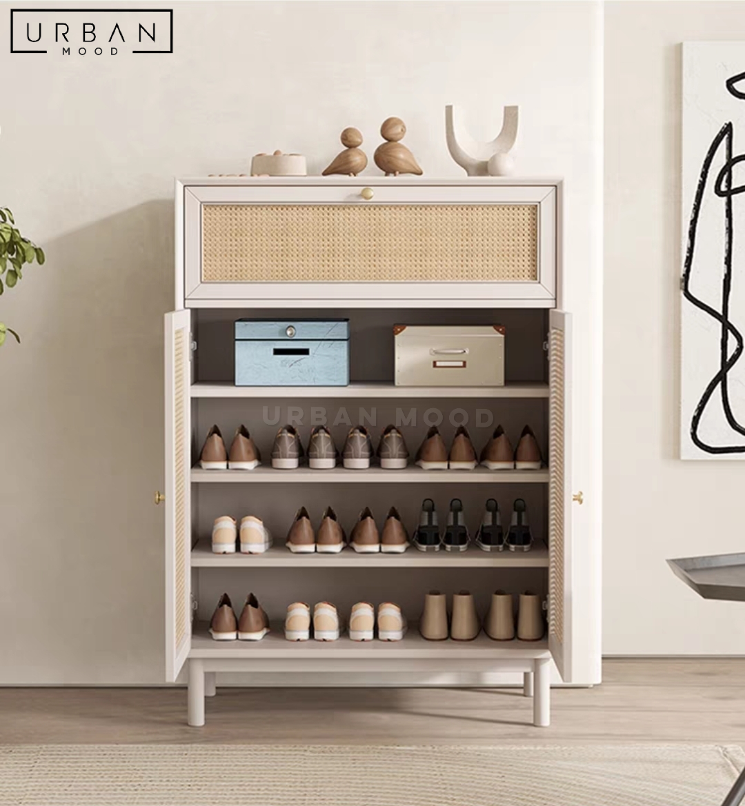 LIBERA Scandinavian Shoe Cabinet