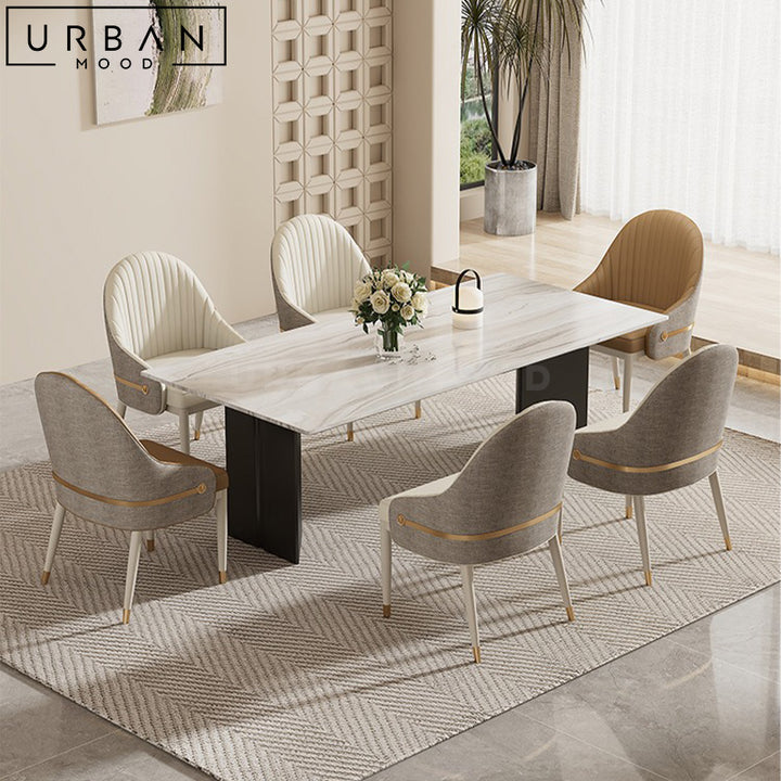 MACHT Modern Leather Dining Chair