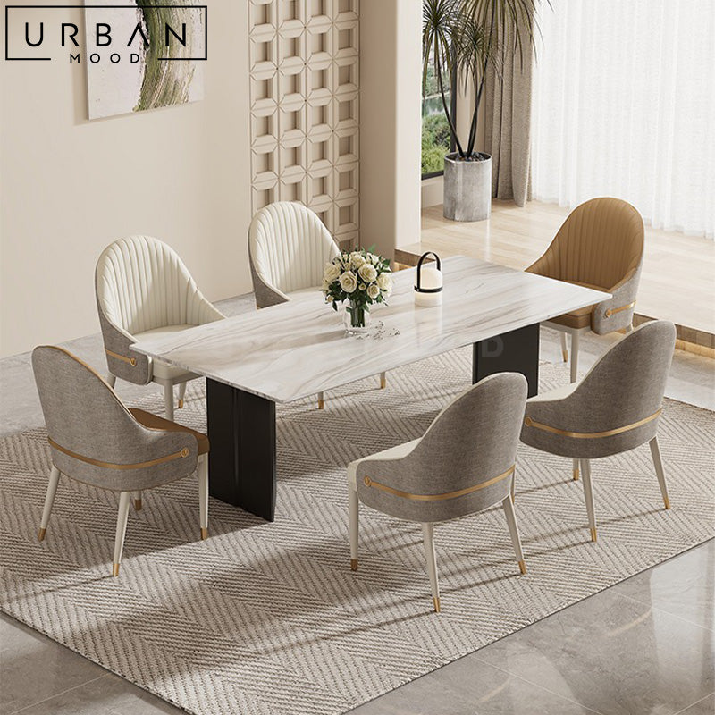 MACHT Modern Leather Dining Chair