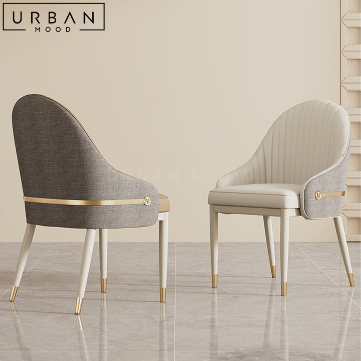 MACHT Modern Leather Dining Chair