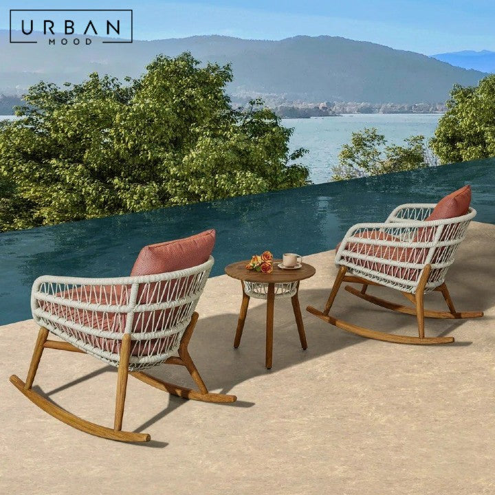 MAGGY Modern Outdoor Rocking Chair