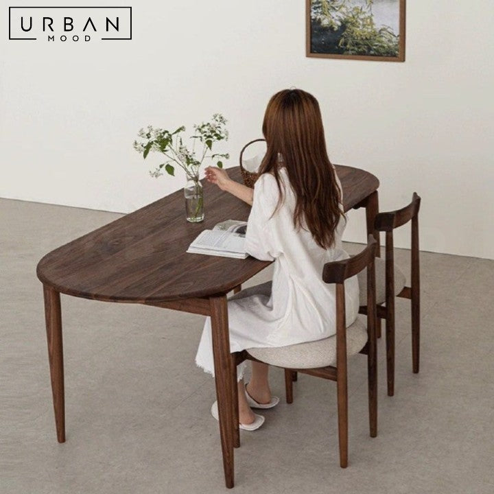 MANEL Modern Solid Wood Dining Table