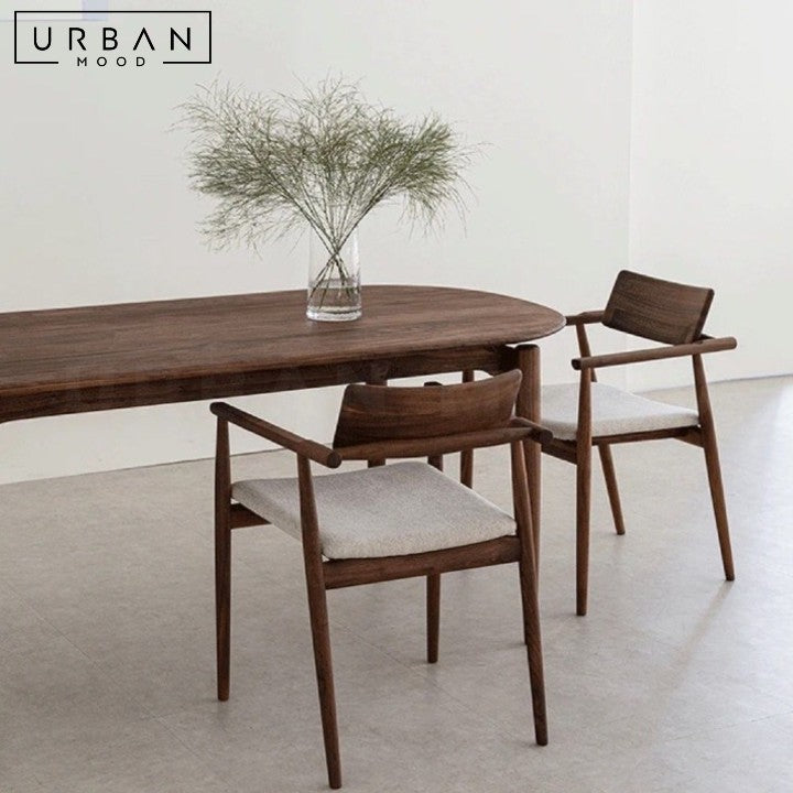 MANEL Modern Solid Wood Dining Table