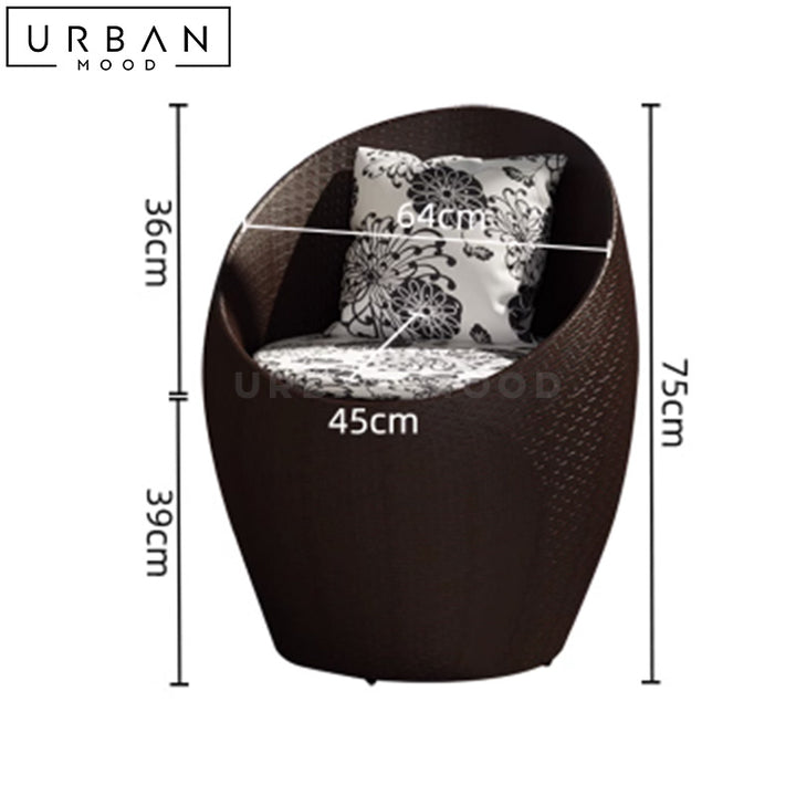 MARA Modern Outdoor Table & Chairs