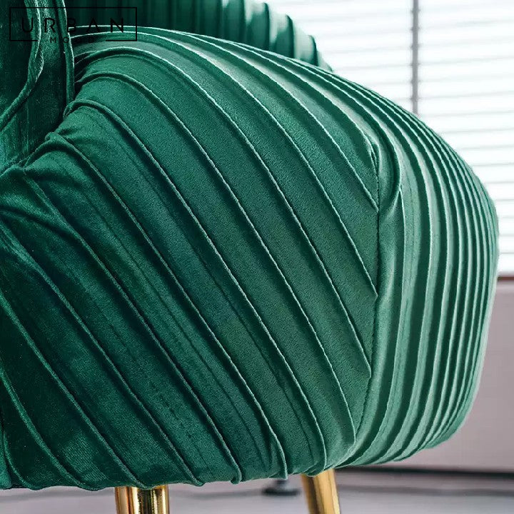 MELESSE Modern Velvet Lounge Chair