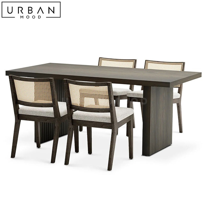 MUGG Modern Solid Wood Dining Table