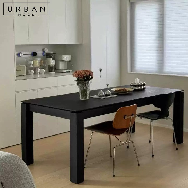 MWANG Modern Solid Wood Dining Table