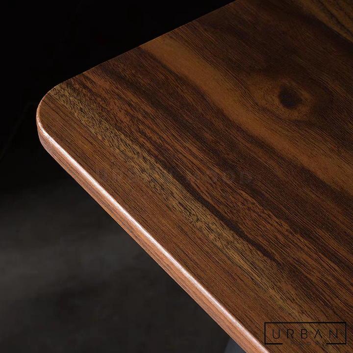 MEDLEY Industrial Solid Wood Bar Table