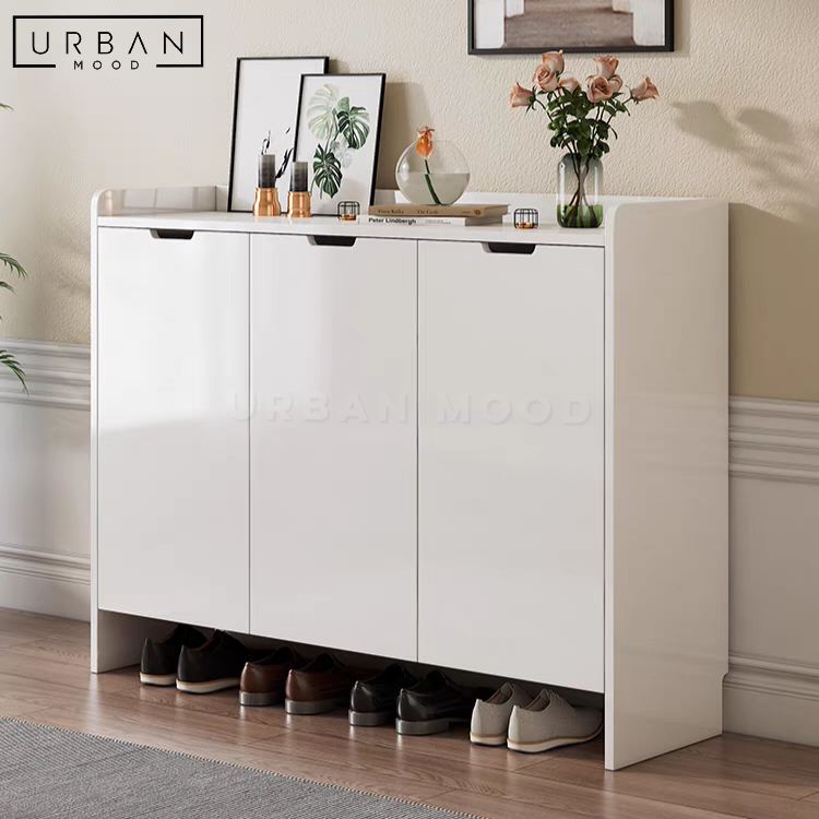 MELVIN Minimalist Shoe Cabinet Urban Mood