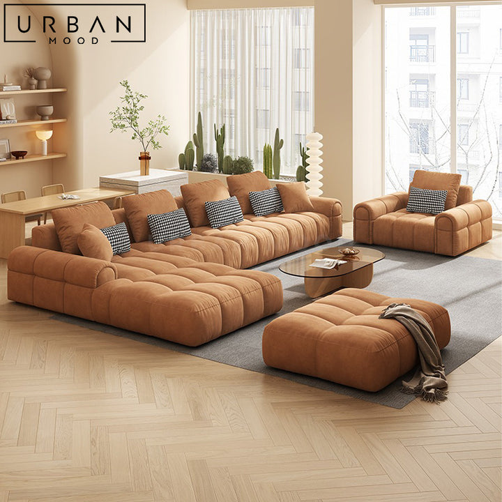 ODETTE Modern Velvet Sofa