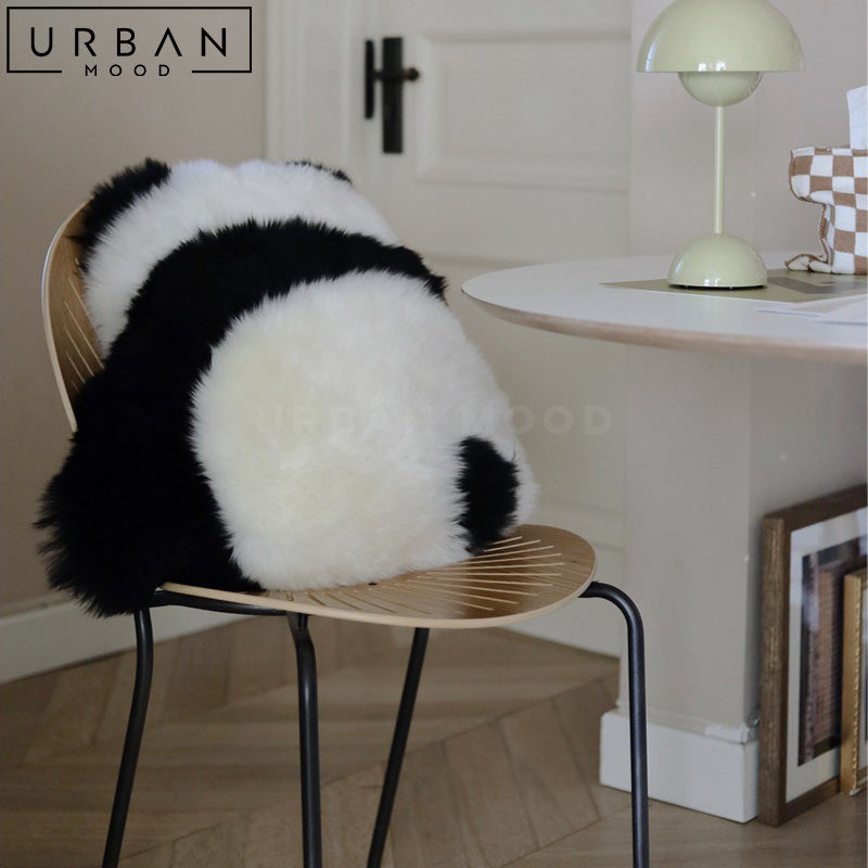 OLIVE Modern Panda Wool Rug