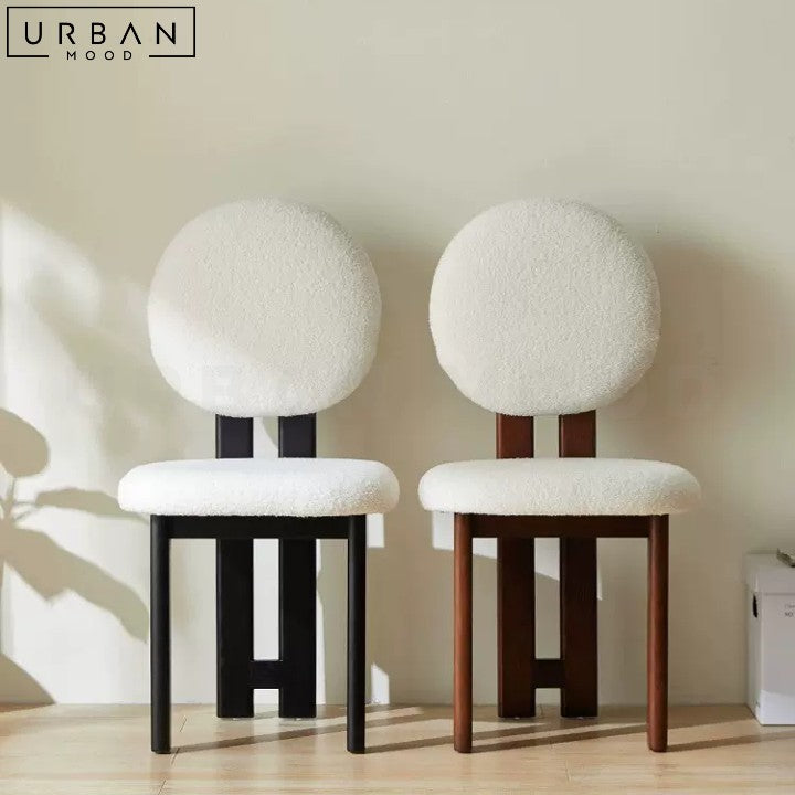 ONEILL Mid-Century Boucle Dining Chair