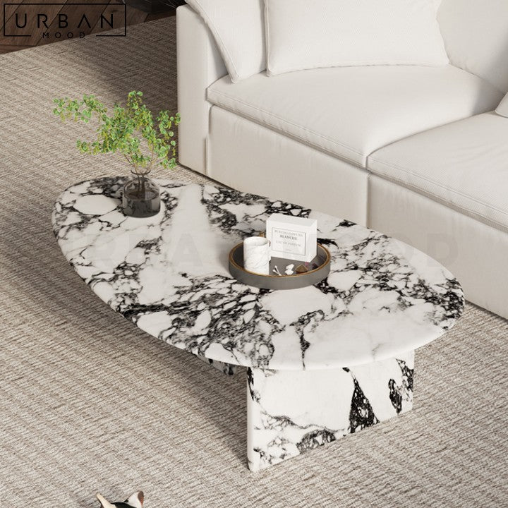 OSIPOVA Modern Marble Coffee Table