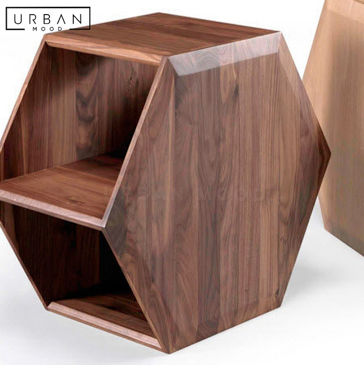 OAKEN Modern Solid Wood Coffee Table