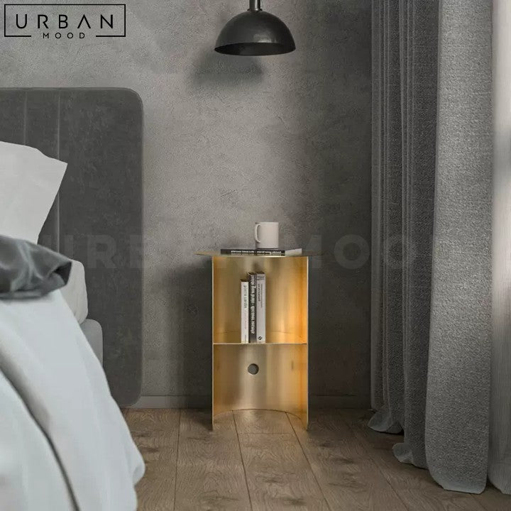 PAJAK Modern Stainless Steel Side Table