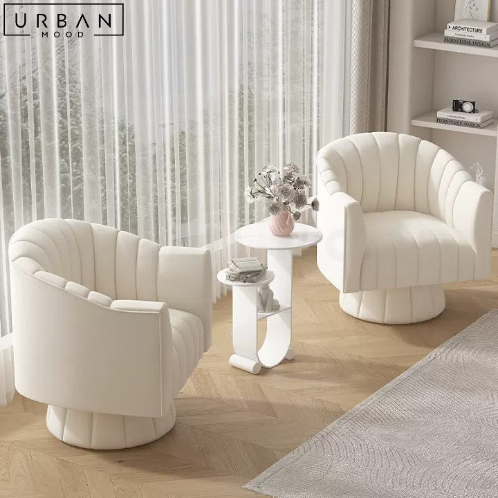 PARKIN Modern Leather Armchair (Cat-Friendly)