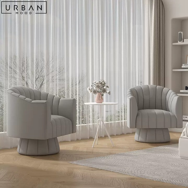 PARKIN Modern Leather Armchair (Cat-Friendly)