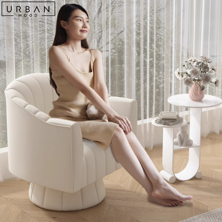 PARKIN Modern Leather Armchair (Cat-Friendly)