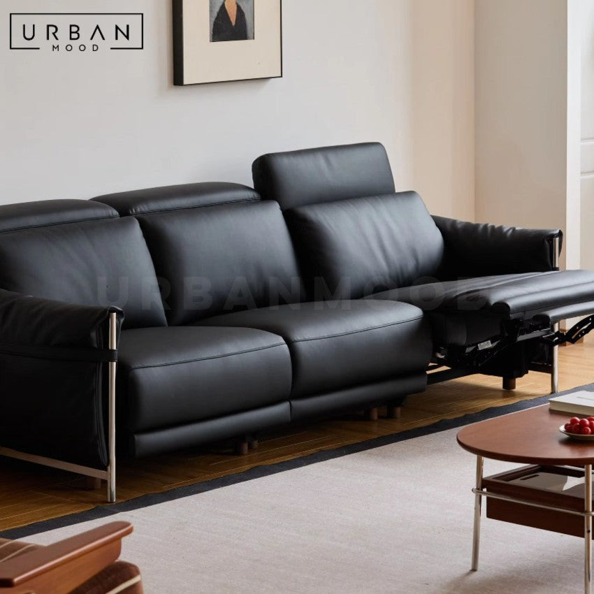 PATINA Modern Electric Leather Sofa