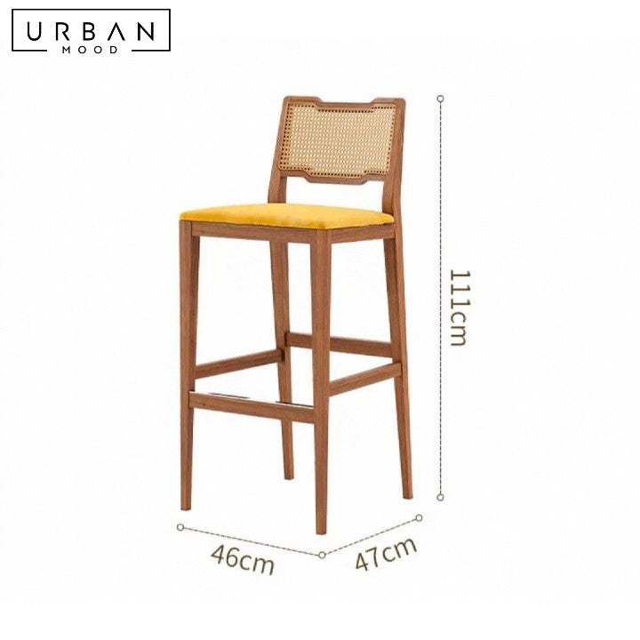 PARCEL Vintage Rattan Armchair