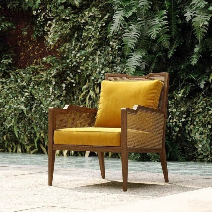 PARCEL Vintage Rattan Armchair