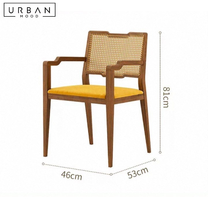 PARCEL Vintage Rattan Armchair