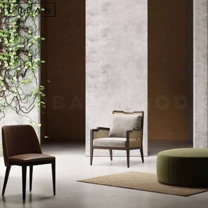 PARCEL Vintage Rattan Armchair