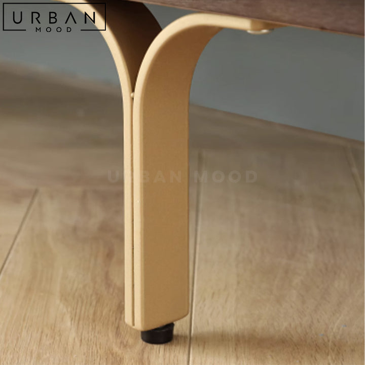 PONTI Mid-Century Solid Wood Sideboard