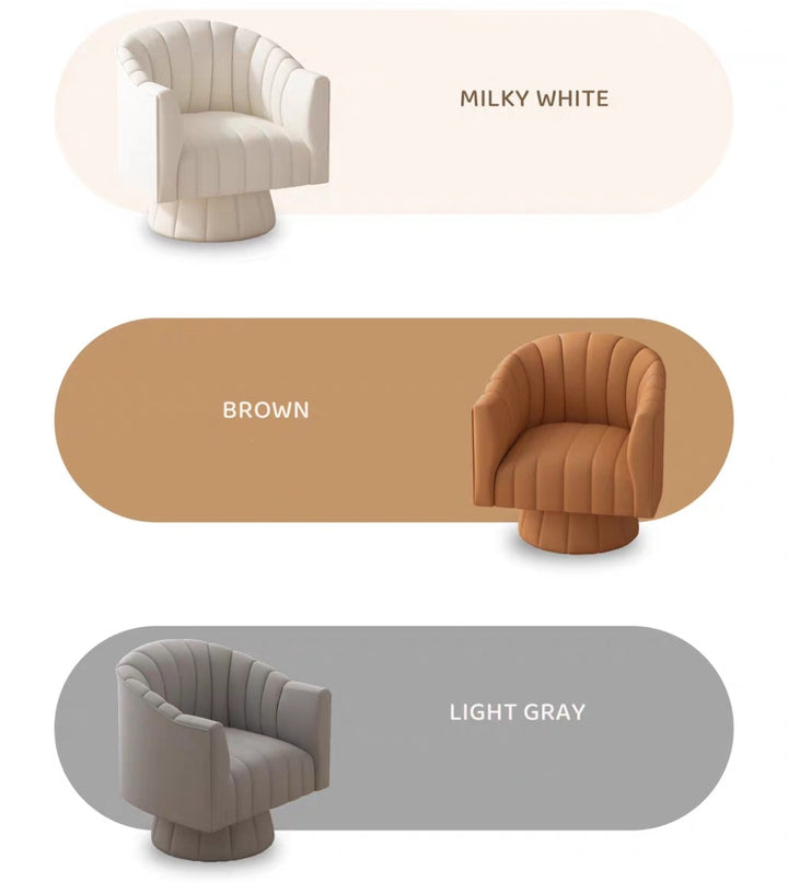 PARKIN Modern Leather Armchair (Cat-Friendly)