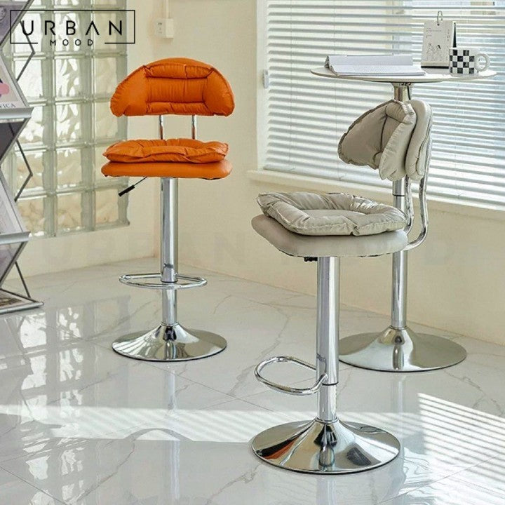 VEDO Modern Leather Bar Stool