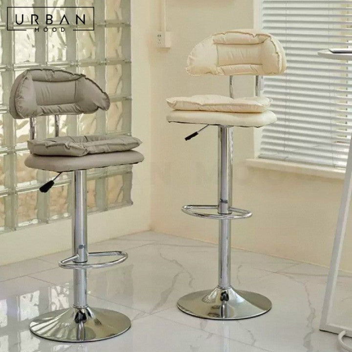 VEDO Modern Leather Bar Stool