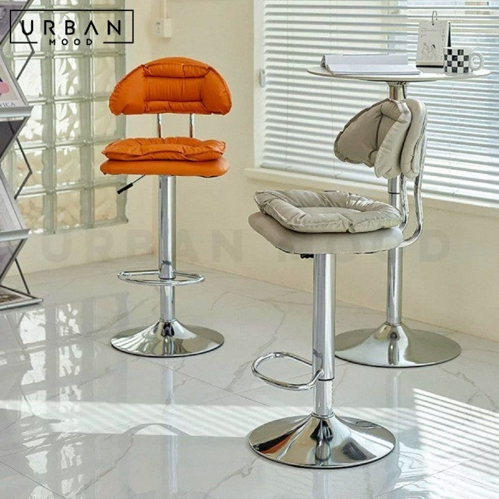 VEDO Modern Leather Bar Stool