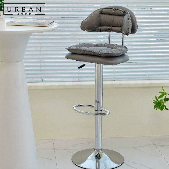 VEDO Modern Leather Bar Stool