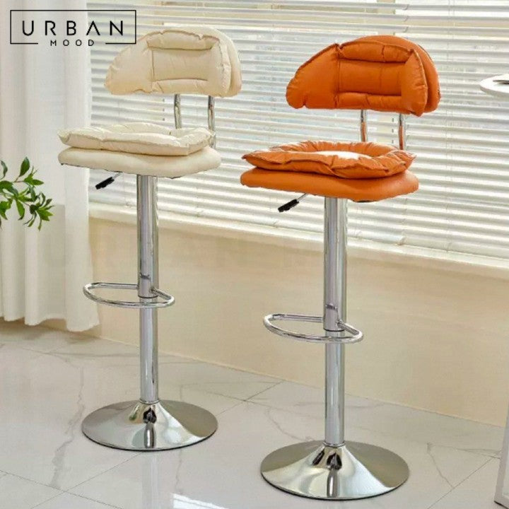 VEDO Modern Leather Bar Stool