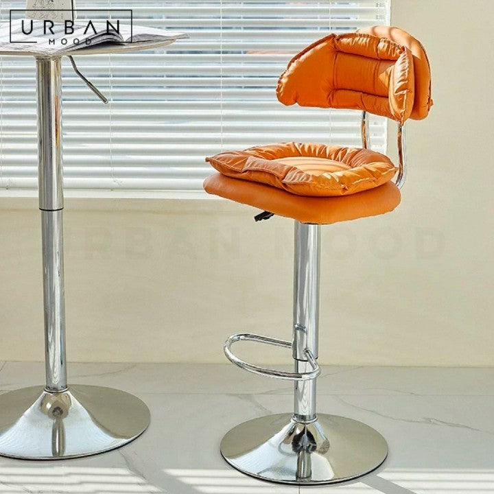 VEDO Modern Leather Bar Stool