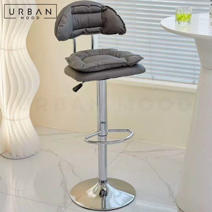 VEDO Modern Leather Bar Stool