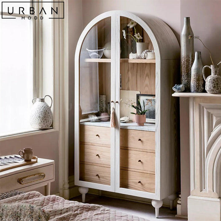 REGI Mid Century Solid Wood Cabinet