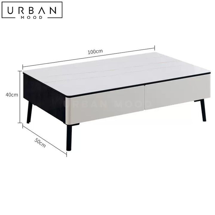 ROSSI Modern TV Console & Coffee Table