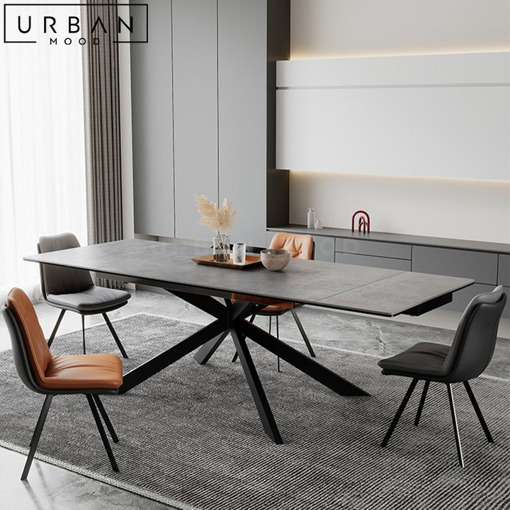 RSON Modern Extendable Sintered Stone Dining Table