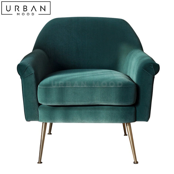 RYLEE Modern Velvet Armchair