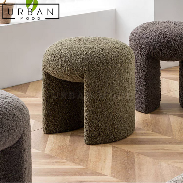 ROWLAND Modern Boucle Bench