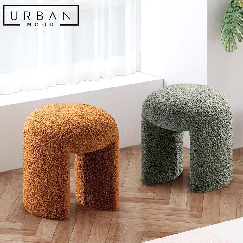 ROWLAND Modern Boucle Bench