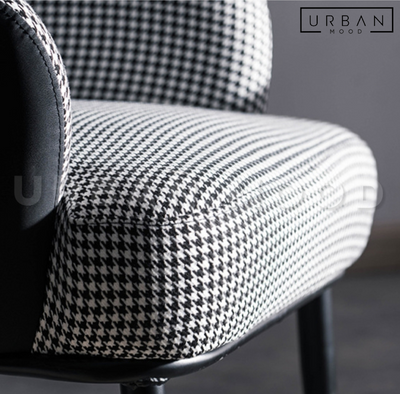 RUTHIE Modern Fabric Armchair