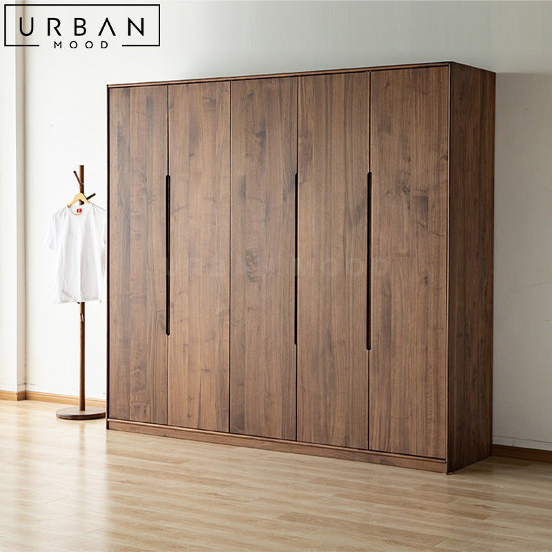 SALA Rustic Solid Wood Wardrobe