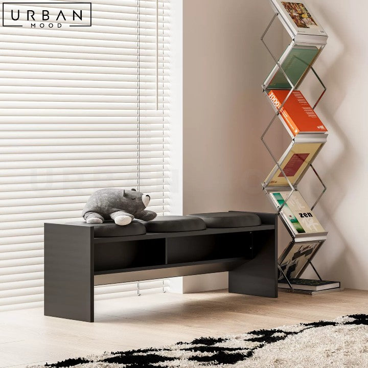 SANTIAGO Modern Solid Wood Bench